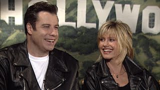 John Travolta Mourns Olivia NewtonJohn Their Best Moments Together [upl. by Ahsinna]