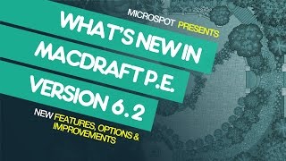 Whats New in MacDraft Personal Edition 62 [upl. by Bridwell876]