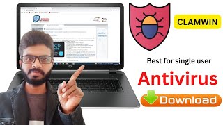 How to Download clamwin antivirus For Windows 7 8 10 11  Best Antivirus For laptoppc [upl. by Eehtomit82]