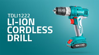 TDLI1222 Liion Cordless Drill  Product Demo [upl. by Annaillil]