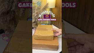 Meesho Cake baking tools  cake decorating kit  cake pans meeshofinds unboxing shorts [upl. by Lletnahc685]