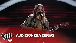 Lucila Ruiu  quotLost Starsquot  Adam Levine  Audiciones a ciegas  La Voz Argentina 2018 [upl. by Rosy]