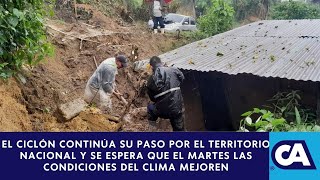 Al menos 25 emergencias y 12 mil afectados por depresión tropical Sara [upl. by Sonya874]