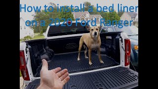 How to Install a Bed Liner on a Ford Ranger [upl. by Ap]