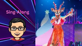 Masked Singer Season 10 SingAlong Gazelle Performs “Underneath The Tree” [upl. by Yrrum]