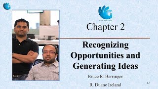 Recognizing Opportunities and Generating Ideas  Entrepreneurship Chapter 2 [upl. by Ariahaj]