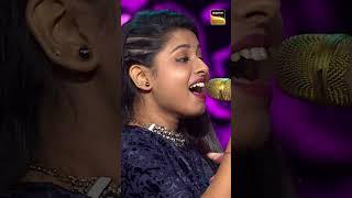 Arunita का सुरों के saath काफ़ी मेल है Shorts IndianIdol S12Ep14 UditNarayan DeepaNarayan [upl. by Ardnait660]