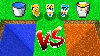 ¡NO ELIJAS EL AGUJERO EQUIVOCADO EN MINECRAFT 😱 ELTROLLINO MIKECRACK TIMBAVK Y RIUS [upl. by Stroud]