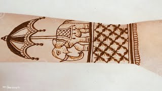 New Unique Fancy Front Hand Mehndi Design  Latest Simple Stylish Mehndi Design [upl. by Jarvey999]