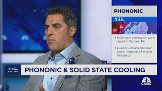 2024 CNBC Disruptor 50 Phononic CEO on using AI in cooling chip technology [upl. by Penrose]