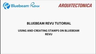 Bluebeam Revu stamps [upl. by Aiello]