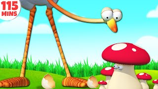 Gazoon  The Hallucinating Ostrich  Funny Animals Cartoons By HooplaKidz TV [upl. by Boles364]