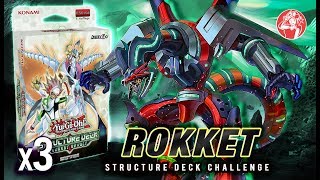 ROKKET Deck  💲30 Structure Deck Rokket Revolt x3 [upl. by Buke927]