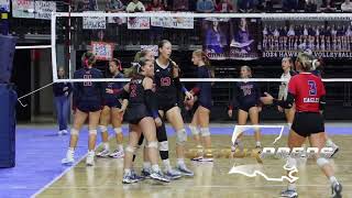 2024 LHSAA Volleyball Semifinals Archbishop Hannan vs Parkview Baptist [upl. by Delamare]