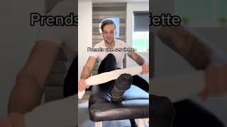 Pour ta fasciite plantaire 👌🏼 douleur talon exercice fasciiteplantaire chiro [upl. by Eustacia]