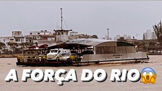 FORÇA DA ÁGUA Dificulta FERRY BOAT Itajaí SC ​⁠​⁠ BielTurismo [upl. by Silvie]