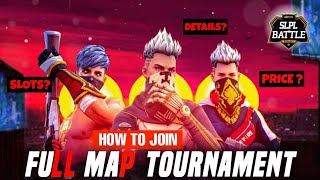 HOW TO JOIN FULL MAP TOURNAMENT  SLPL BATTLE S1🤩 FT SHYAMFF007fullmaptournament [upl. by Yrogreg366]