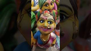 Kolu bommai cute artisanbommas vlogsytshortsminiature [upl. by Isborne]