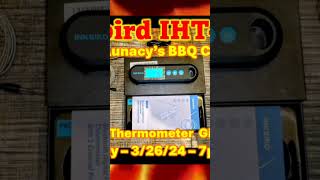 Inkbird Hybrid Thermometer Giveaway  Review inkbird meatthermometer bbq grilling allunacyqing [upl. by Anrehs351]