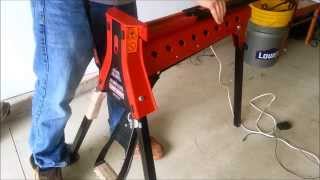 Tool Review 1 Craftsman Portable Job Vise Review HD [upl. by Rekrap763]