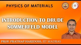 Introduction to Drude Sommerfeld model [upl. by Shamma337]