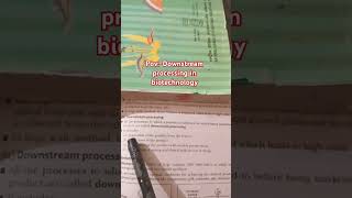 Downstream processing in biotechnology class 12  neet  biology motivation [upl. by Goulet561]