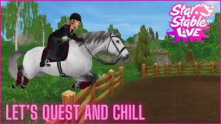 Star Stable Online  Quests amp Chill  New Coat Variations Released  Livestream [upl. by Nnayecats477]