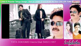 Manmadhudu Songs With Lyrics  Naa manasune Song [upl. by Sy]