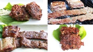 How to make Authentic Galbi Wang Galbi the King of Galbi amp its royal cousin DdukGalbi Korean BBQ [upl. by Giff767]