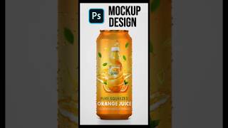 How to Edit Mockup in Photoshop  How to Create Realistic Product Mockups in Photoshop shorts [upl. by Ire]