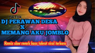 DJ PERAWAN DESA X MEMANG AKU JOMBLO REMIX SLOW REVERB BASS TOBRUT VIRAL TERBARU [upl. by Annaik]