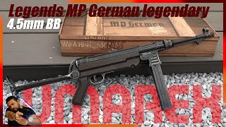 Legends MP40 German legendary 45 mm BB Le Full auto pour les furieux [upl. by Ueik]