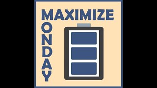 Maximize Monday  Jason R [upl. by Dranyl]