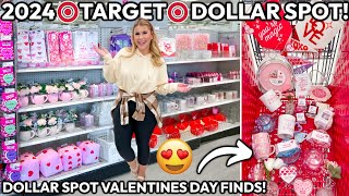 NEW 2024 TARGET DOLLAR SPOT VALENTINES DECOR 💕  Target Valentines Day Decorations for UNDER 5 [upl. by Un]