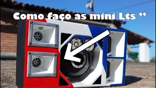 Como fazer mini corneta LTS passo a passo [upl. by Enneirb265]