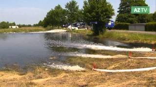 Hochwasser 2013 Flut zerstört Bundesstraße 188 [upl. by Adnahsat200]