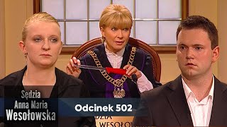 Sędzia Anna Maria Wesołowska odc 502 👩🏼‍⚖️ [upl. by Disharoon154]