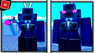 How to get LARGE BOOMBOX BUNNY MORPH NULL TIER in SUPERBOX SIEGE DEFENSE  Roblox [upl. by Euqinamod]