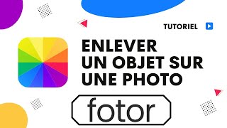 Comment enlever un objet sur une photo avec fotor [upl. by Eednak]