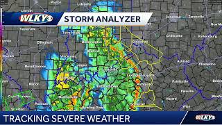 LIVE Tracking severe weather [upl. by Tanaka]