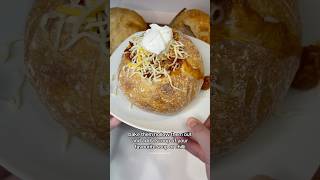 Sourdough bread bowls sourdoughbaking breadbowl breadrecipe [upl. by Priebe]