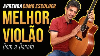 👉Como escolher o MELHOR VIOLÃO para iniciantes Saber escolher faz você tocar melhor APRENDA AGORA🎸 [upl. by Aracaj]