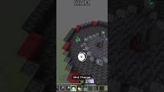 Wind charge mace hit clutch with wind charge minecraft [upl. by Clary]