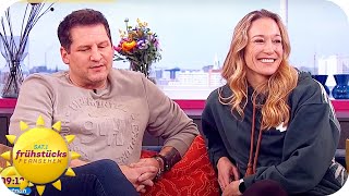 quotBiggest Loserquot Ramin Abtin und Dr Christine Theiss zu Besuch  SAT1 Frühstücksfernsehen [upl. by Pelson575]