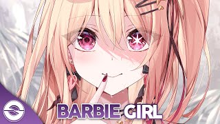 Nightcore  Barbie Girl Lyrics [upl. by Frieda]