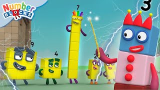 Especial HALLOWEEN 🎃  Numberblocks en Español  Episodios completos  VACACIONES DIVERTIDAS [upl. by Aseek]