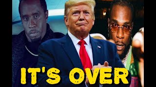 Diddy Unbothered while Burna Boy gets Nominated  will Donald Trump Pardon Diddy [upl. by Neeruan103]