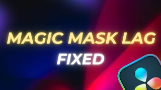 Magic Mask Lagging in Davinci Resolve Fixed Tamil [upl. by Lumpkin295]