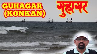 Guhagar beach Ratnagiri Gopalgarh Fort गुहागर चौपाटी रत्नागिरी कोंकण RatnagiriMaharashtra [upl. by Nylcoj]