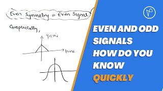 78 Decomposition of signal into even and odd components  EC Academy [upl. by Rep]